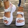 New Summer Fashion Comfortable Wear-resistant Thick-soled Height-enhancing Sandals Non-slip Beach Casual Sports Shoes for Women