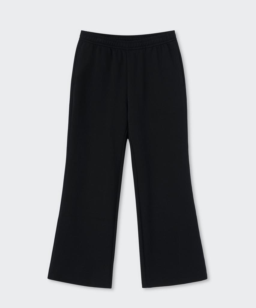 MUSINSA STANDARD Double Knit Flare Sweatpants [Black]