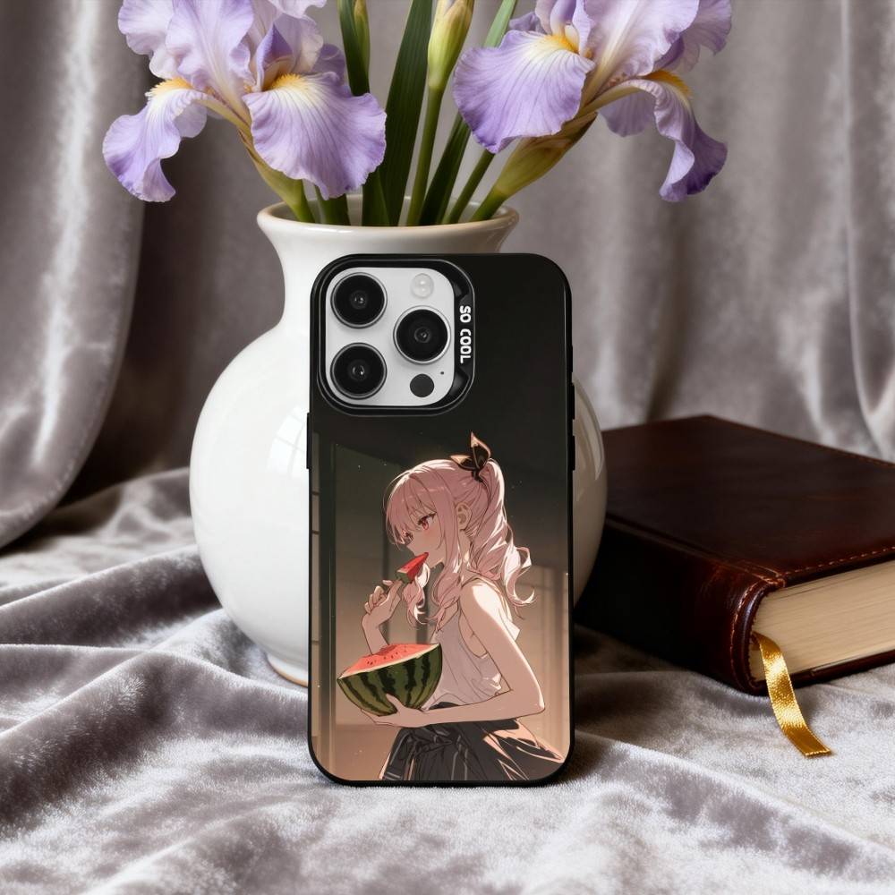 P-Project S-SEKAI M-Mizuki A-Akiyama Чехол для телефона для iPhone17,16,15,14,13,12,11 Plus,Pro Max Черный Конфетный Посеребренный Чехол