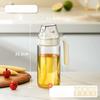 Automatic Open And Close Glass Oil Pot Kitchen Tools Spillproof Oil Bottle Glass Oil Bottle Soy Sauce And Vinegar Bottle