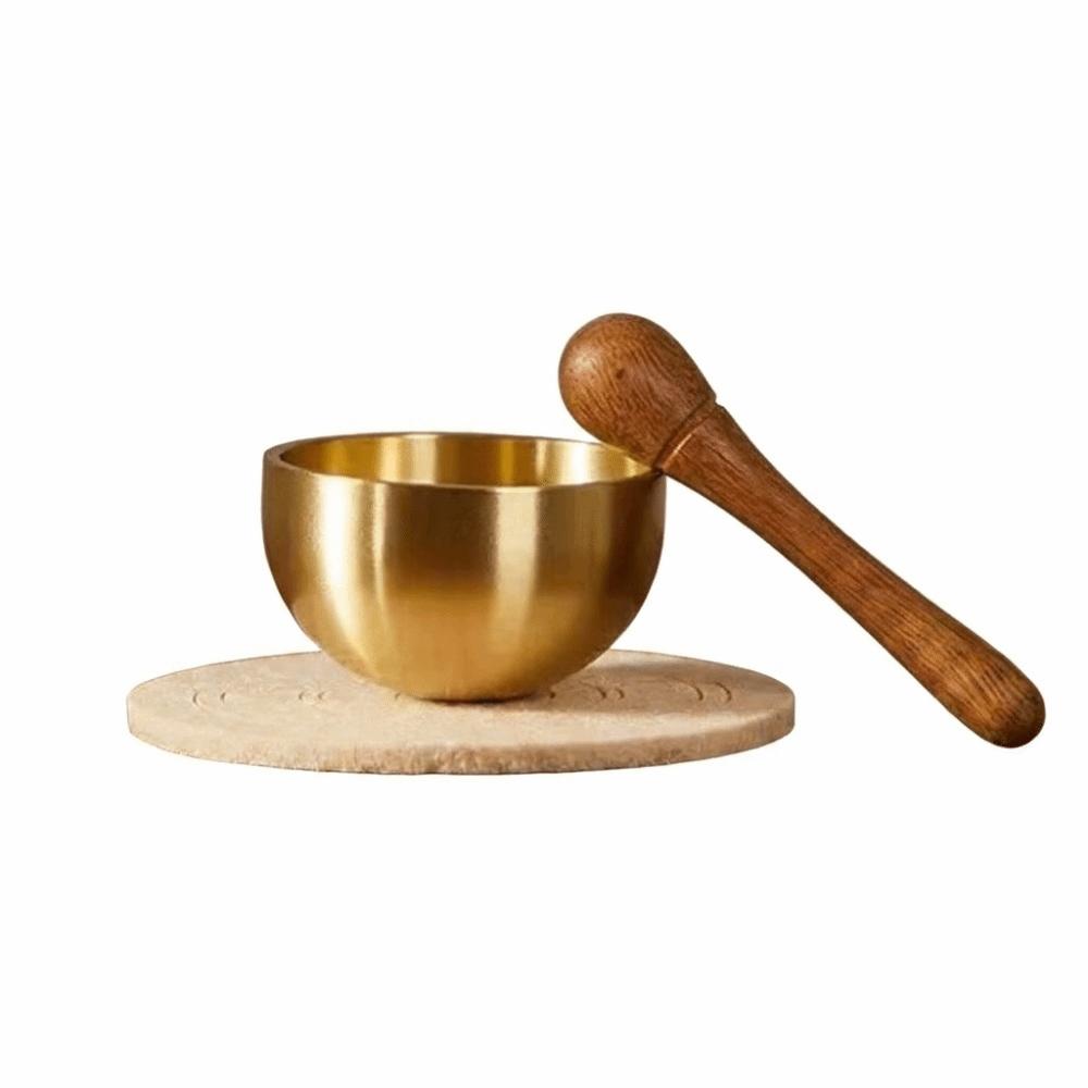 Portable Sound Bowl Stress Relief Tibetan Singing Bowl Unique Gift Mini Singing Bowl Sound Healing