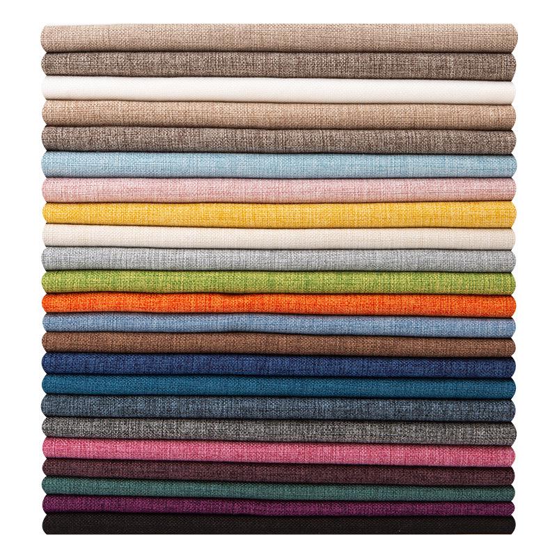 Катионная ткань из смеси хлопка и льна для диванов, скатертей и подушек