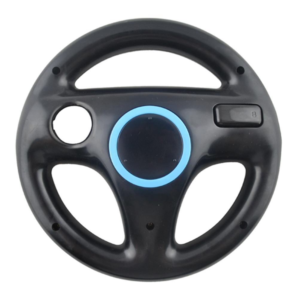 Plastic Mulit-colors Steering Wheel For Wii Kart Racing Wheel Games Steering Wheel Remote Game Controller