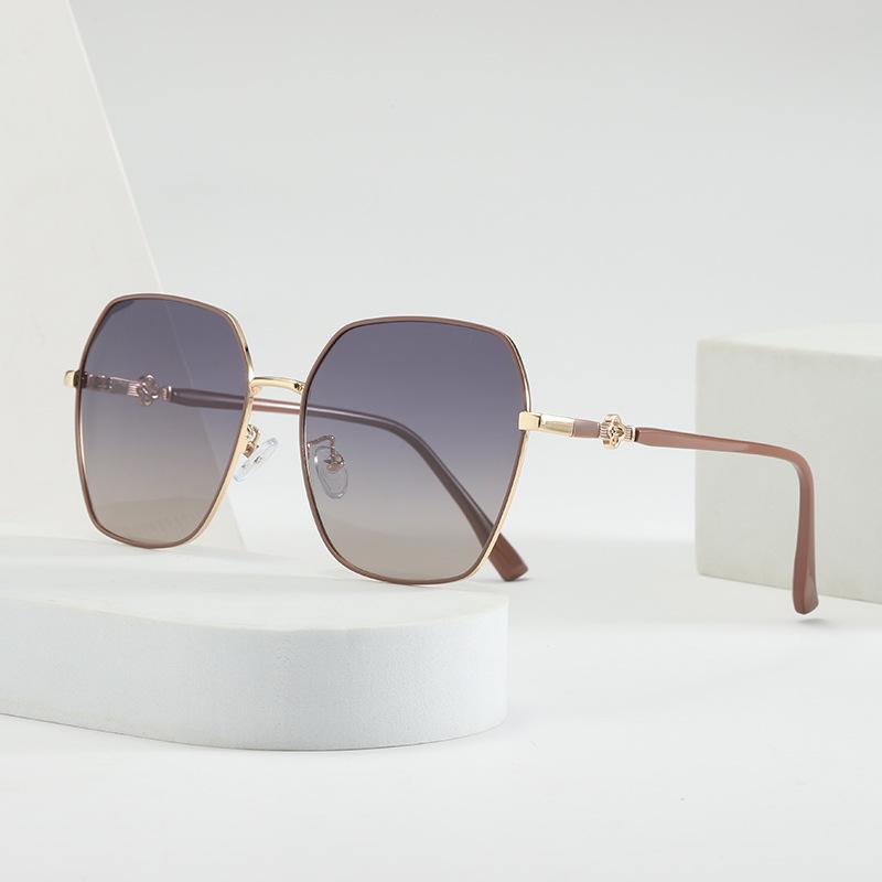 Солнцезащитные очки женские квадратные с защитой от ультрафиолета, сильные легкие очки Tide, большие тонкие поляризованные солнцезащитные очки