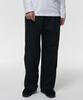 MUSINSA STANDARD Two-Tuck Wide Chino Pants [Black]