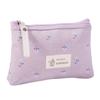 Fashion Printed Canvas Makeup Bags Portable Zipper Travel Cosmetic Organizer for Women Toiletry Pouch Side Bag for Ladies