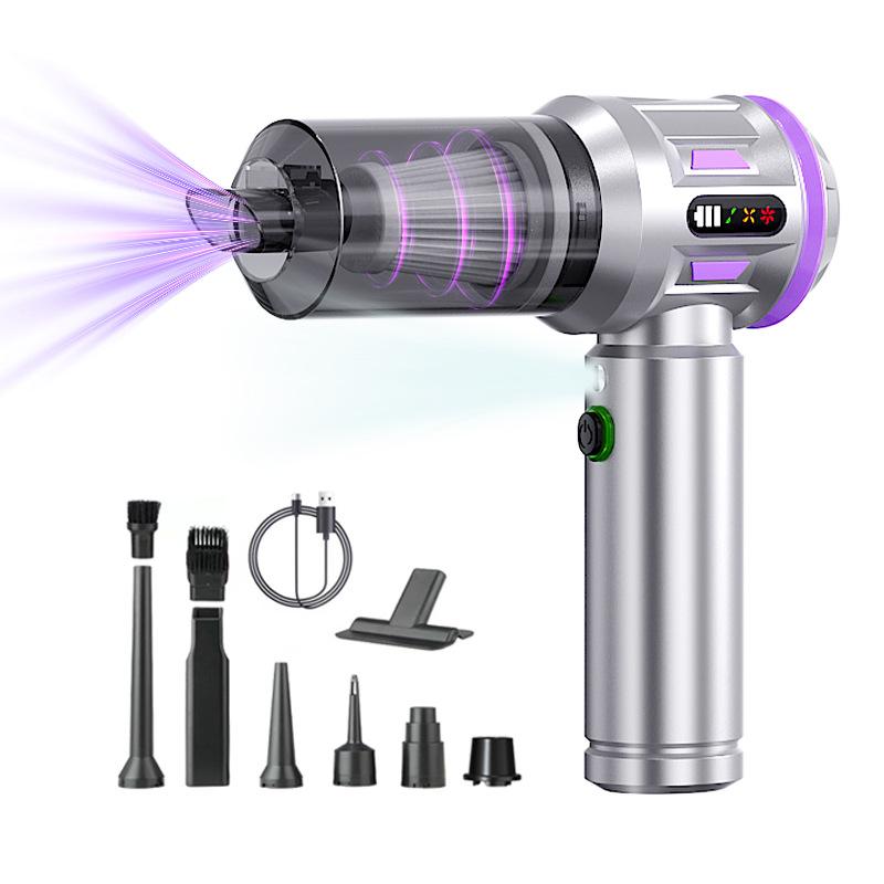 Трансграничный автомобильный пылесос, Бесщеточный двигатель, Мощный электрический воздуходув, Вакуумный насос, Ручной четыре-в-одном