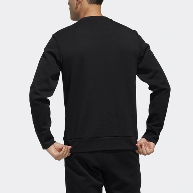 adidas Wj Cs Gfx Sports Printing Pattern Round Neck Pullover Black Men's DW4654