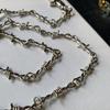 Thorns Wire Long Waist Chain Hip Hop Punk Necklace Fashion Pants Chain Women Men Jeans Accessories