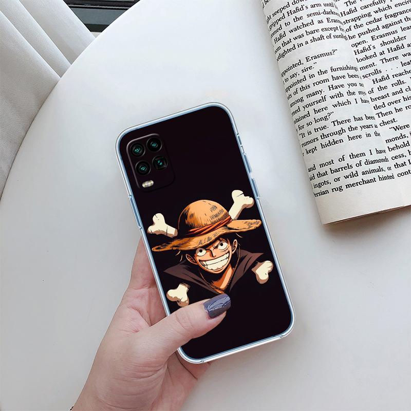 Anime Luffy One Piece Transparent Phone Case for Motorola Moto Edge 20 30 40 50 S30 Fusion Ultra Pro Neo Lite + G200 G23