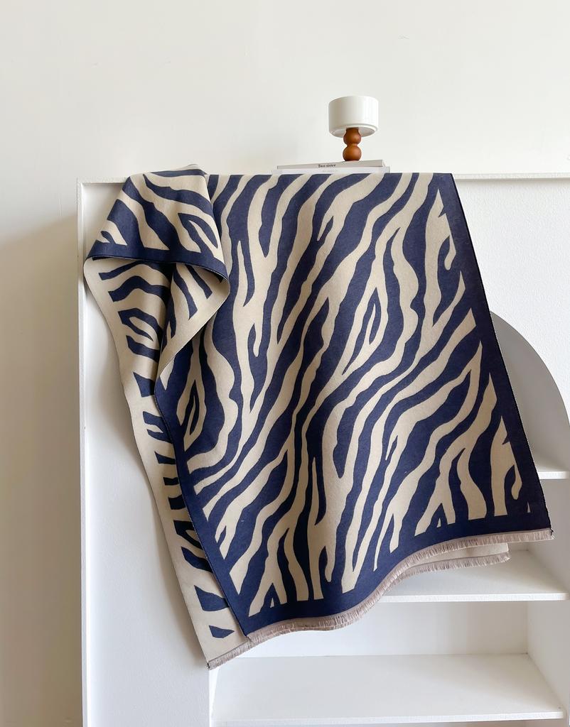 Elegant Women Streak Pashmina Scarves Fringe Wrap Winter Warm Fashion Brands Designer Cashmere Two-Sided Scarf Blanket Shawls