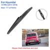 3 шт. для Hyundai i10 MK2 2013-2018 22 "+ 16" + 11" передние и задние щетки стеклоочистителя, лобовое стекло, резак для окон, аксессуары 2013 2014 2015 2016 2017 2018