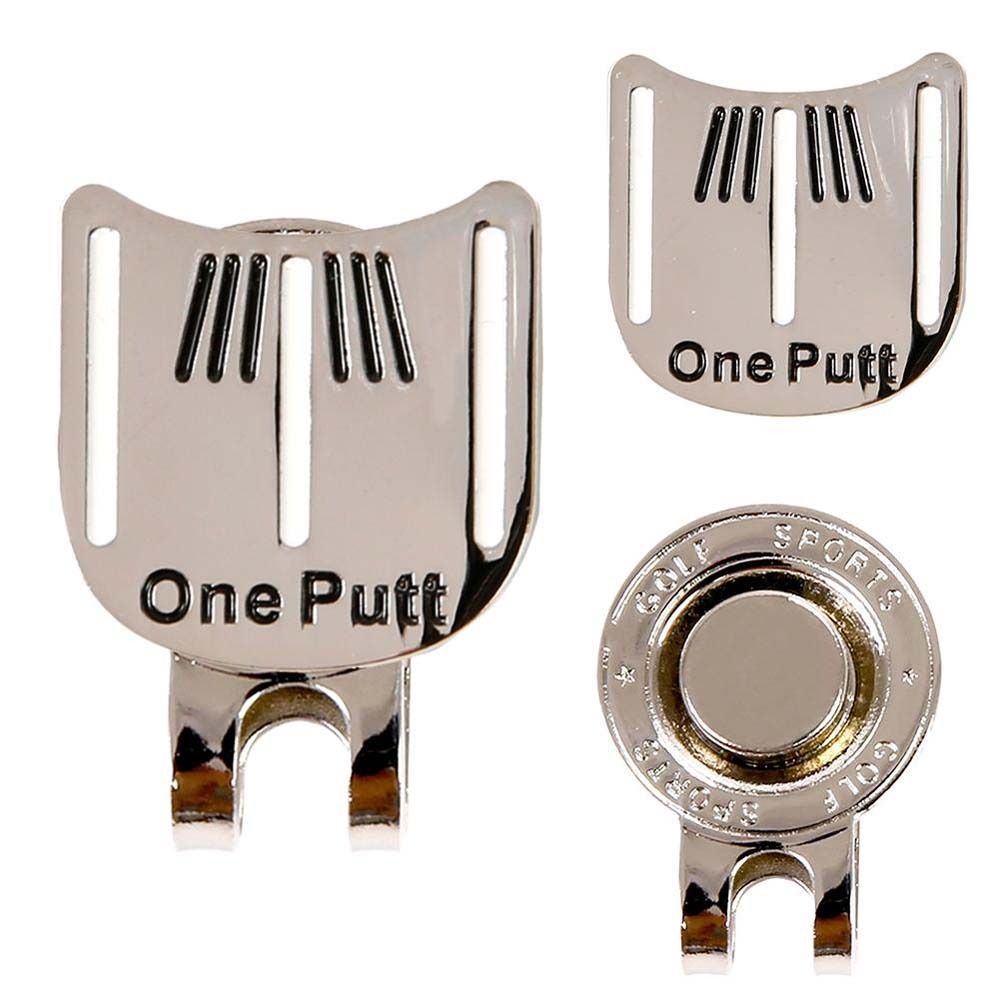 Aids Magnetic Accessories One Putt Golf Hat Clip Hat Marker Golf Marker Golf Putting Alignment