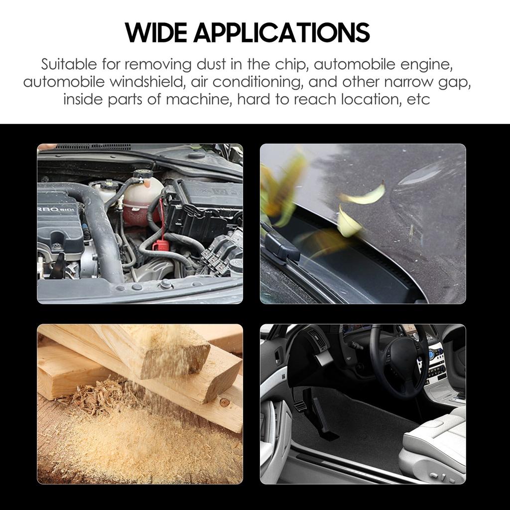 Мини-пневматический пистолет, пневматический пылеуловитель, воздушный пистолет-распылитель, воздуходувка для очистки пыли с 2