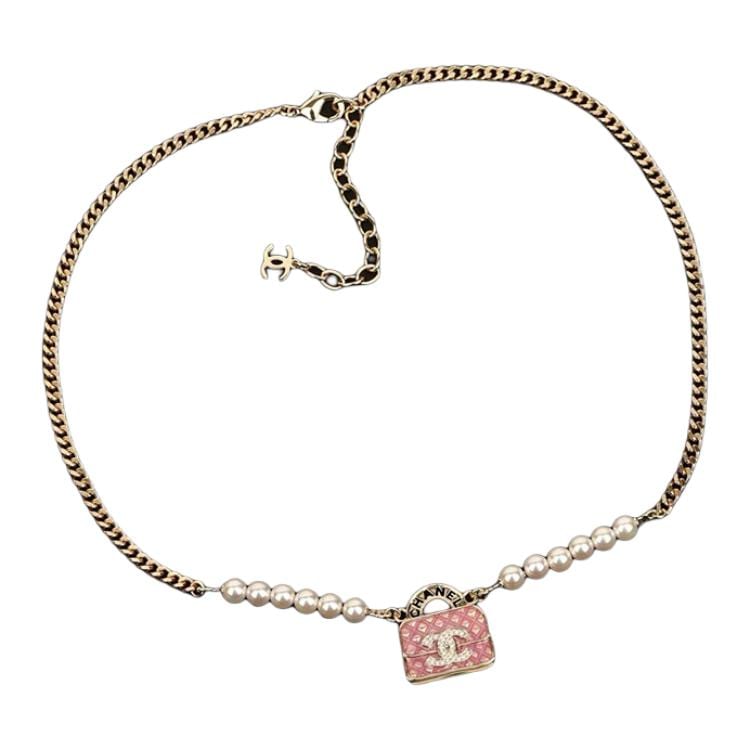 Chanel Ожерелья Женские Золотые ABD331-24S