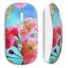 Pink Flowers Wireless Mouse