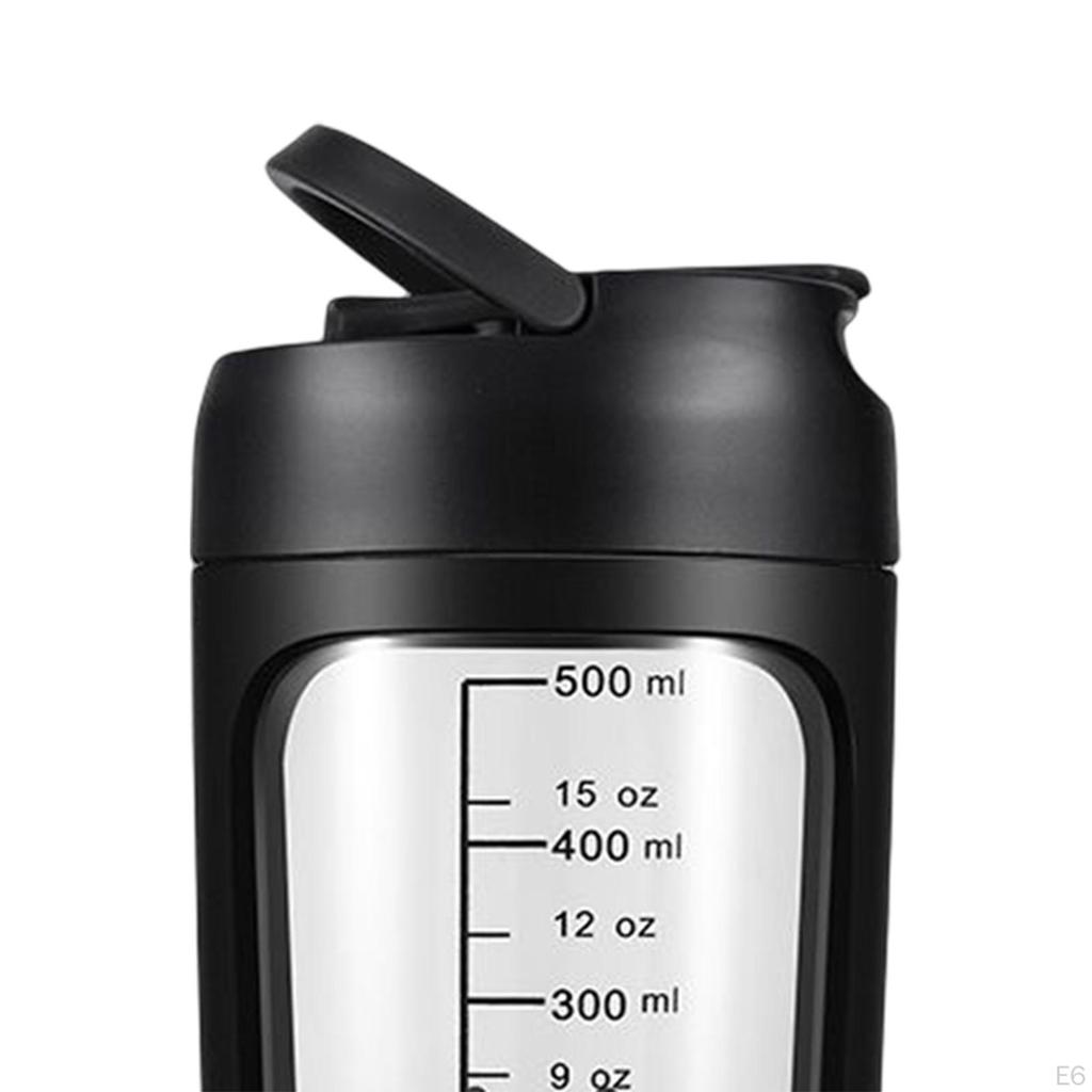 650ml Electric Protein Shaker Bottle Eddy Mixer Cups for Sports