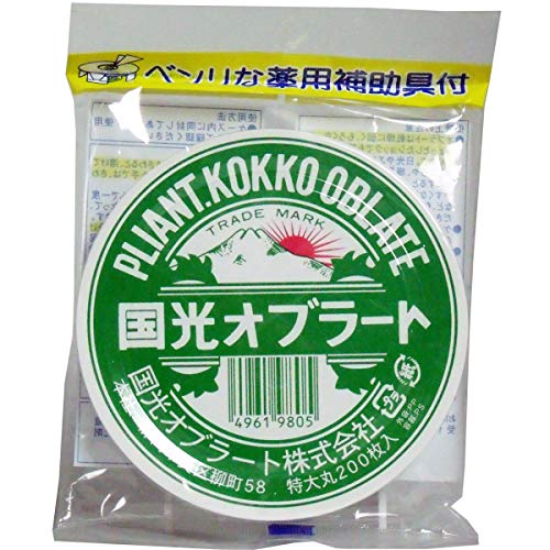 Mihama Wholesale - ORS4A01 Kokko Oblate Large Round 200 Sheets x 3 Pack Set