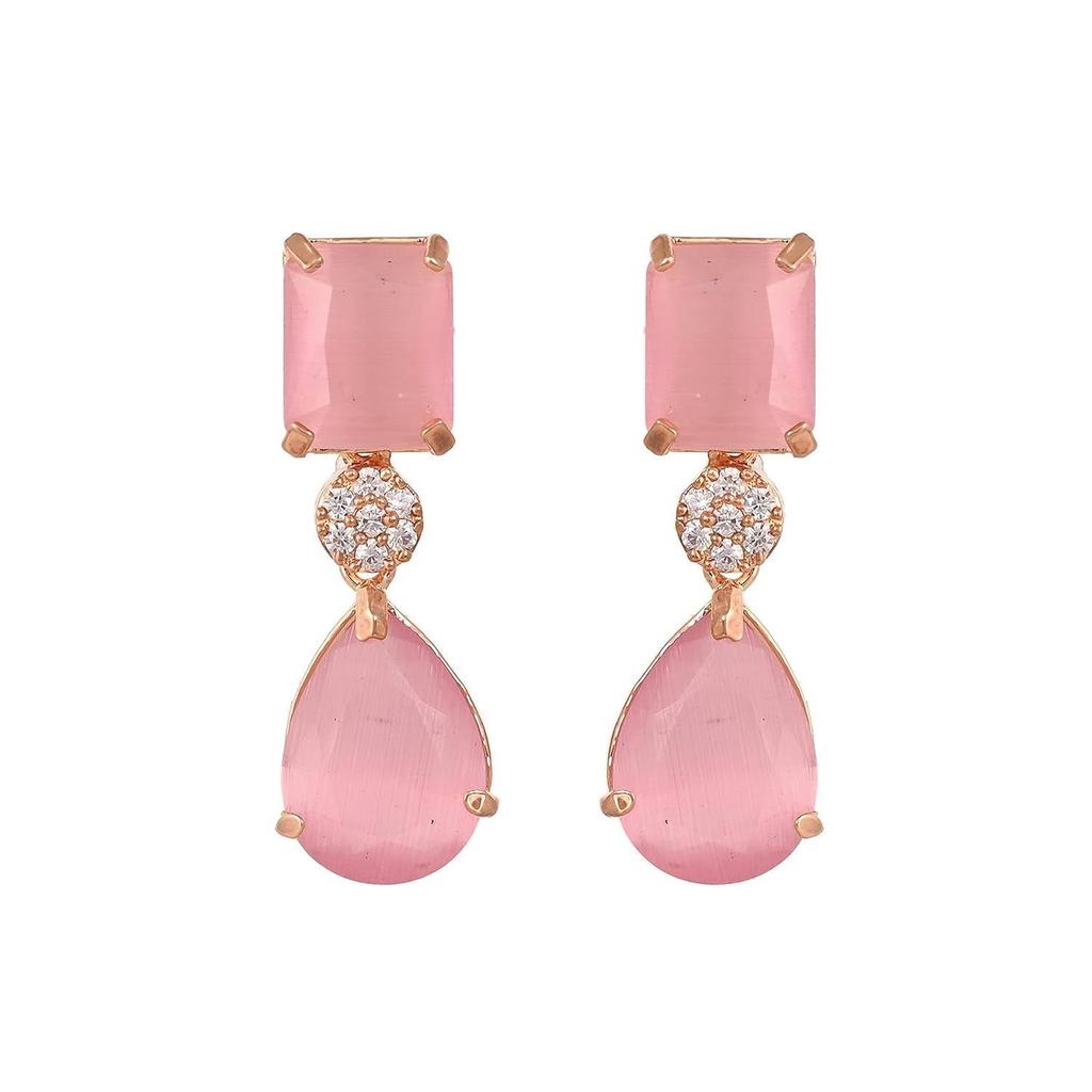 Драгоценности, позолоченные серьги с американскими бриллиантами, яркие потрясающие зеленые, красные, синие, белые серьги, висячие серьги для женщин/девочек