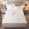 Plush Thick Embroidered Quilted Mattress Cover Soft Plush Queen Dust Bed Cover Bedroom Sheet Four Seasons Universal Protection