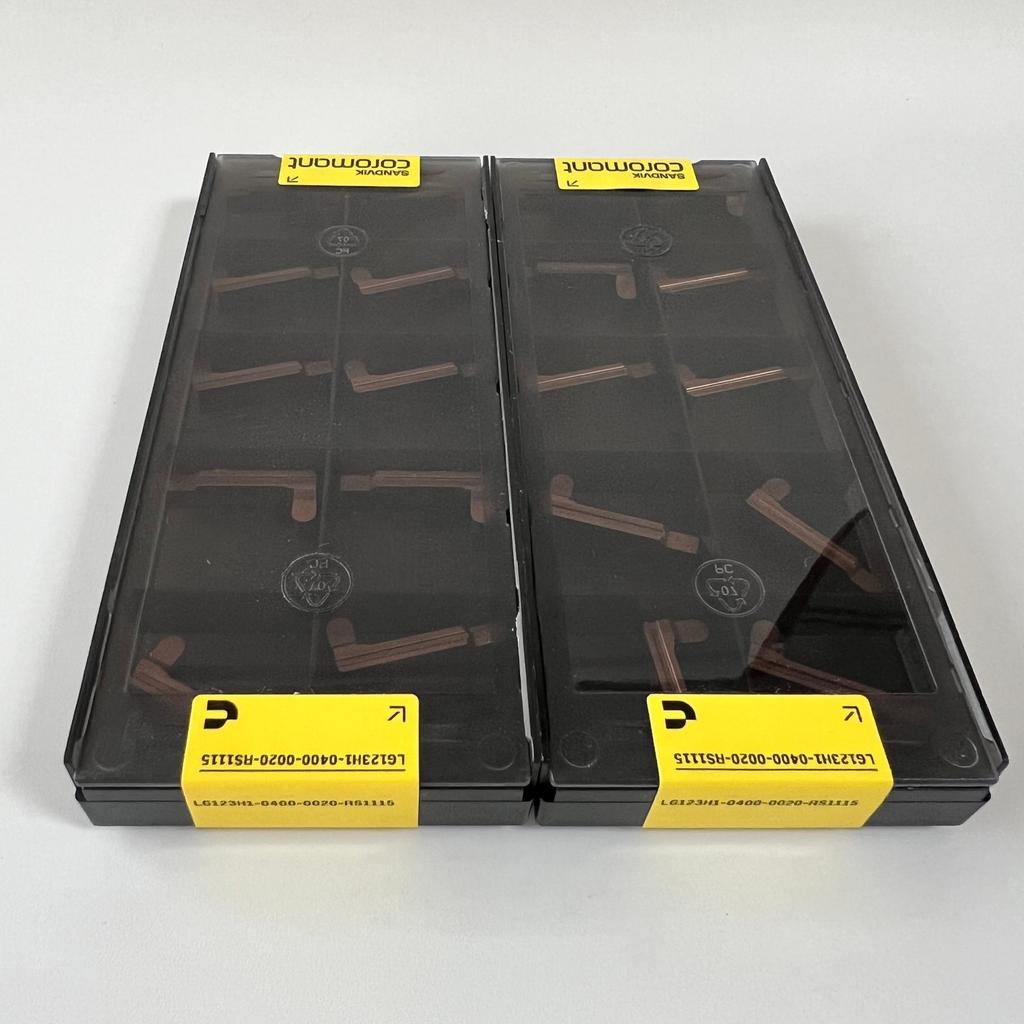 SANDVIK / LG123H1-0400-0020-RS 1115 / Original hard alloy blade 10 Pcs