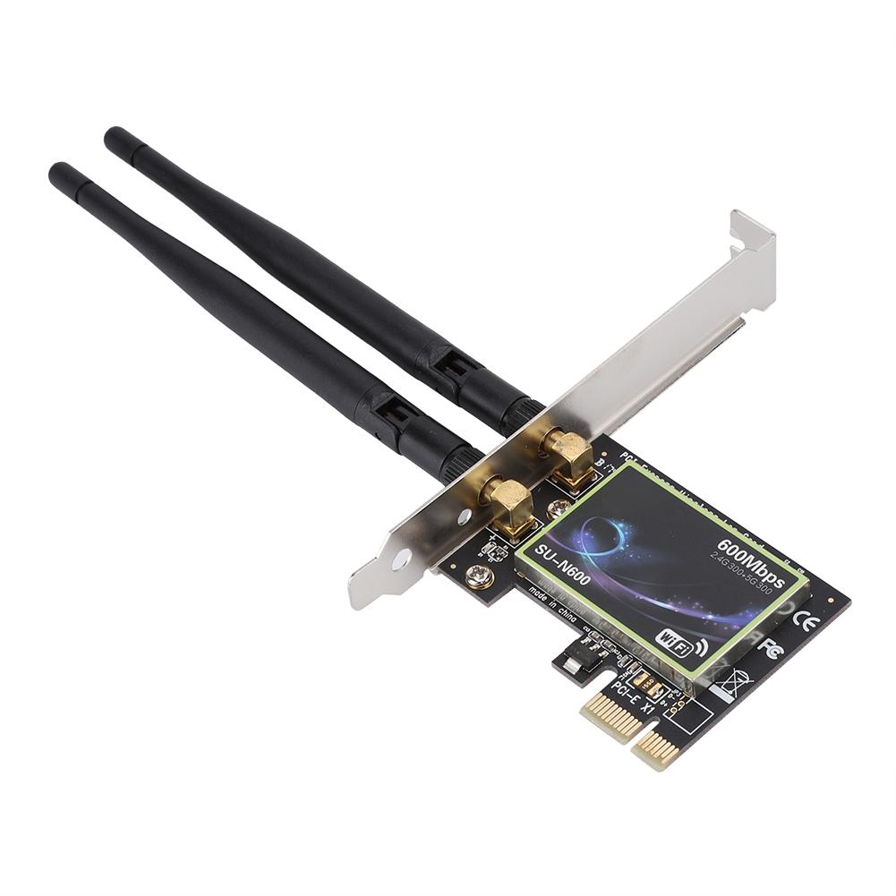 SU N600 PCI E Desktop Computer High Speed Wireless Network Card for Windows