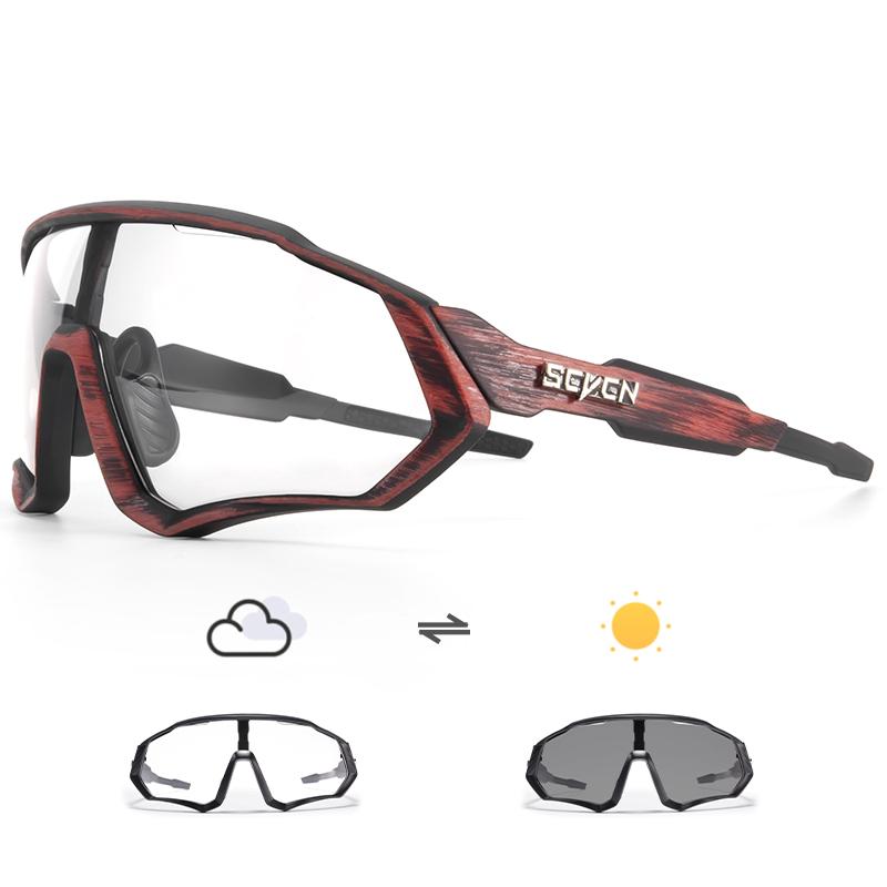 Scvcn фотохромные велосипедные очки крутые велосипедные солнцезащитные очки спортивные велосипедные очки горные велосипедные очки UV400 MTB шоссейные мужские вождение
