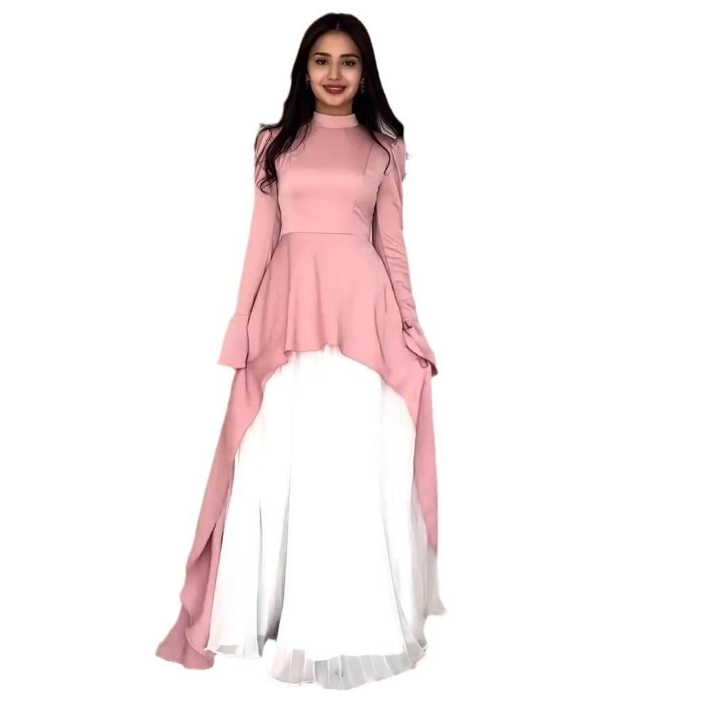 Европейская и американская женская одежда весна новая мода темперамент тонкая талия узкое платье вечернее платье Дубай