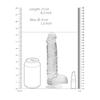 RealRock - Realistic dildo with testicles 21 cm