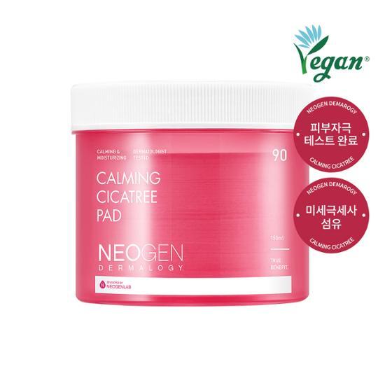 NEOGEN Успокаивающие тонизирующие подушечки Cica & Tea Tree, 90 листов
