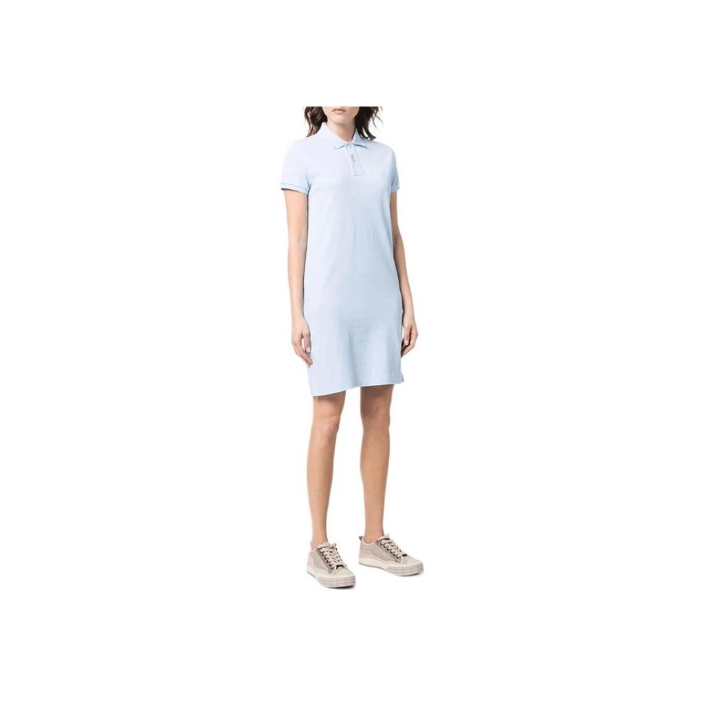 Polo Ralph Lauren Polo Logo Embroidered Polo Dress Women Dresses Light-Blue 211799490-002
