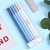 Набор из 6 предметов, креативный милый Morandi Simple Gel Pen Kawaii, быстросохнущий колпачок, нейтральные принадлежности, набор гелевых ручек, набор для школы