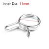 10Pcs/set Spring Clips Pipe Clips Fuel Line Tube Spring Clips Durable Hose Clamp  Motorcycle Scooter