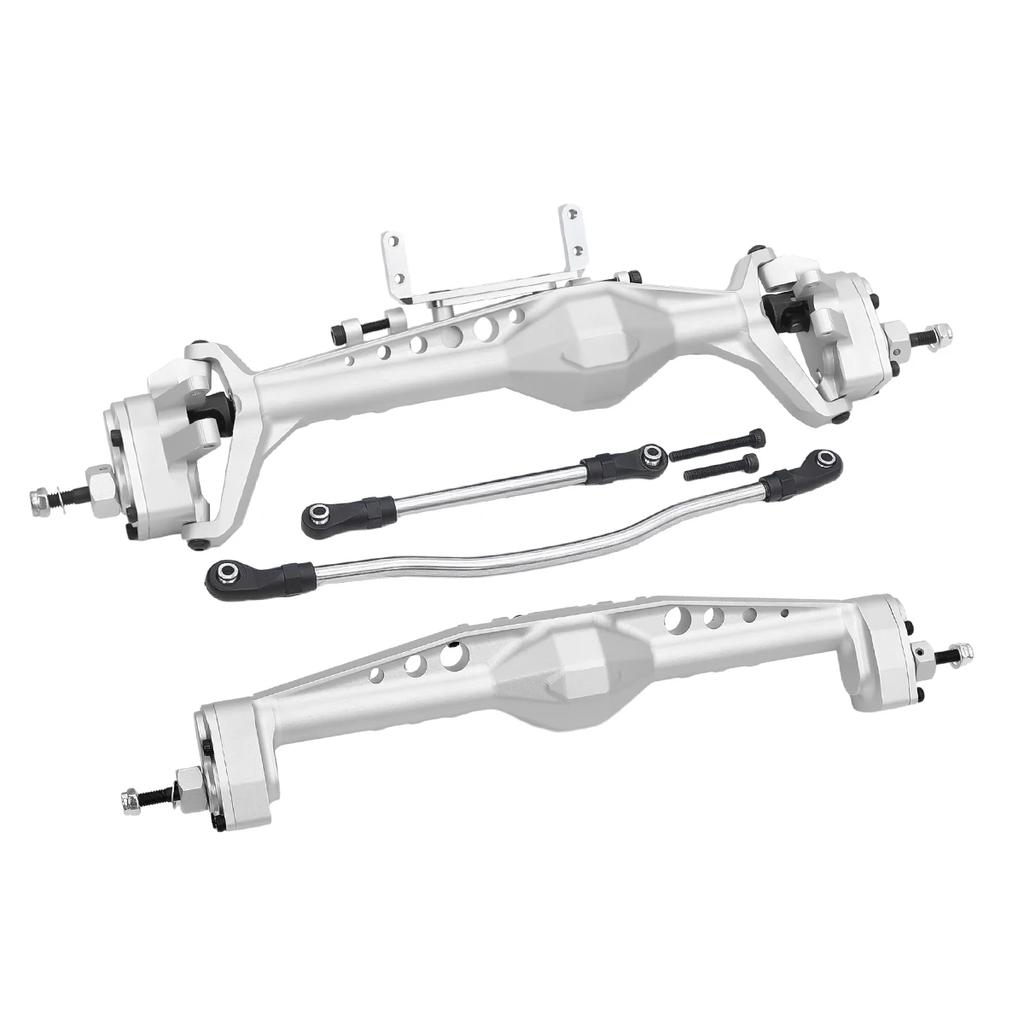 Aluminum F9 Offset Front Rear Portal Axle With Servo Mounts For 1/10 RC Crawler Axial Capra 1.9 UTB AXI03004 LCG Chassis Upgrade