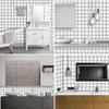 24 pieces imitation marble tile paste, imitation tile wall stickers, decorative wall accents