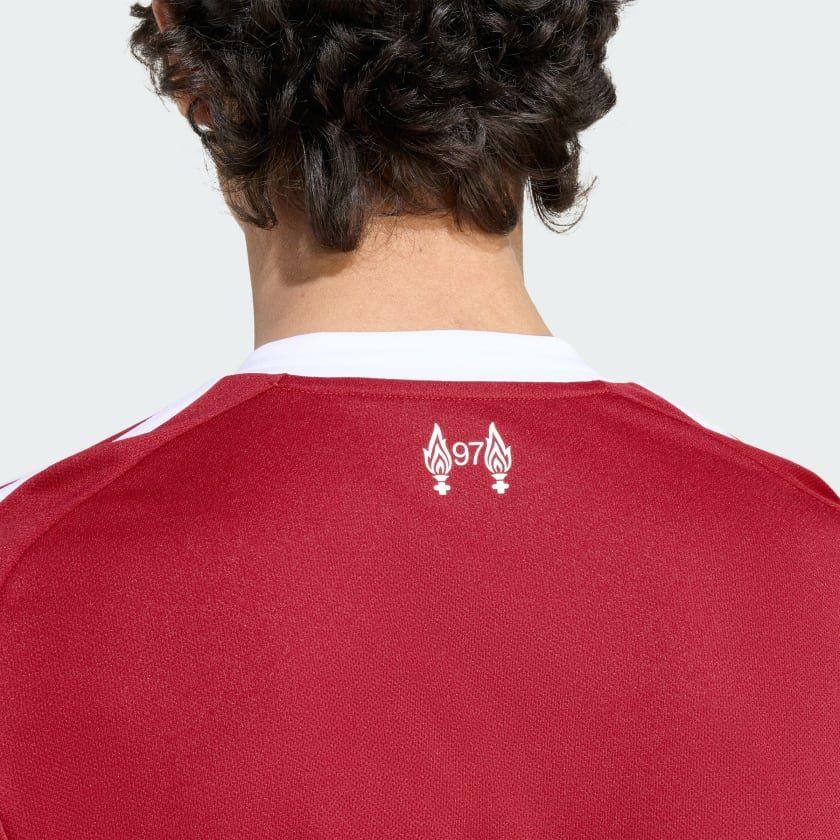 adidas ФК ЛИВЕРПУЛЬ 25/26 ДОМАШНЯЯ ФУТБОЛКА Футболка Мужская Клубничный Красный JV6423
