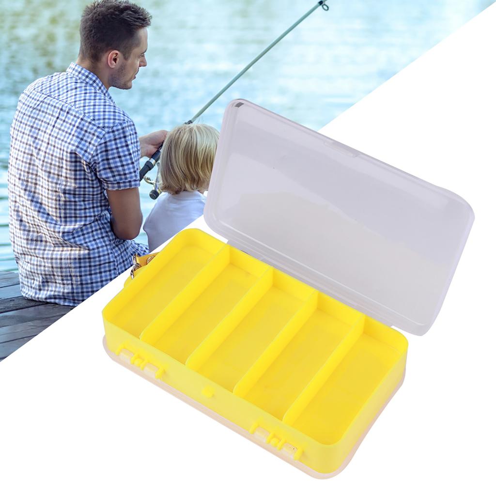 ABS Fishing Tackle Accessories Storage Box Doublesided Bait Portable Outdoor Hook Case