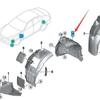 BMW 7 Серии G11/G12 Подкрылок переднего колеса (51717340201/51717340202)
