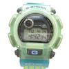 Casio Кварцевые цифровые часы с логотипом и календарем G-SHOCK DW-9000, Сине-зеленые GY18