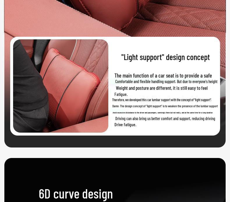 Denza Car Headrest Neck Pillow & Lumbar Cushion Set - D9/Z9GT Interior Accessories