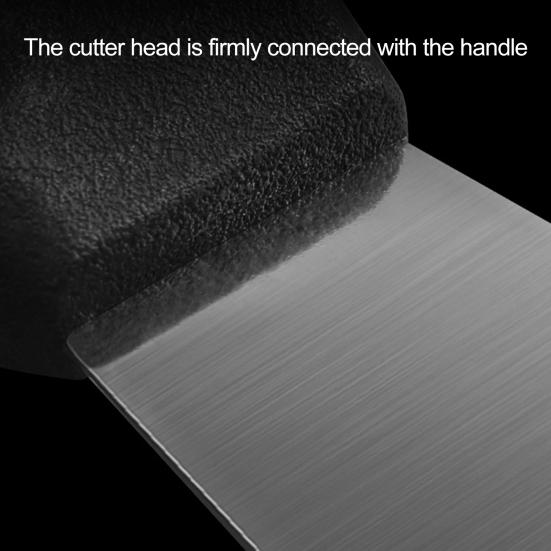 Металлический скребок для плиты Эргономичная ручка для удаления ржавчины Широкое применение Полезные средства для чистки стеклянной керамической плиты Хозяйственные принадлежности