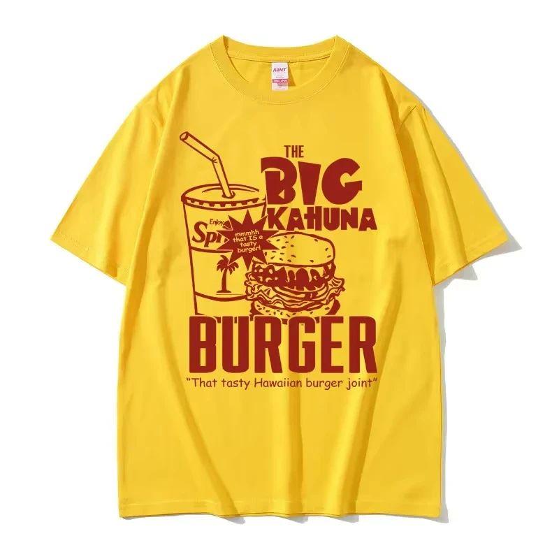 The Big Kahuna Burger That Tasty Hawaiian Burger Joint Print Tshirt Famous Director Quentin Tarantino Movie Pulp Fiction Tshirt