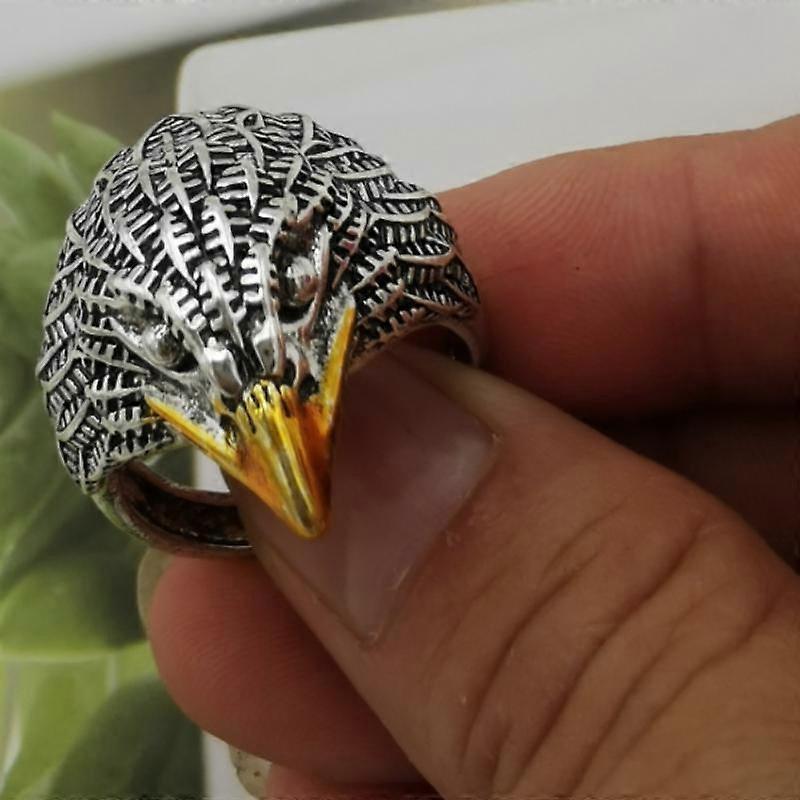Adjustable Vintage Eagle Ring