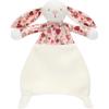 Jellycat New Life Series Floral Milky White Bonnie Rabbit Soothing Sweet Sleeping Towel Cute Doll Peripherals