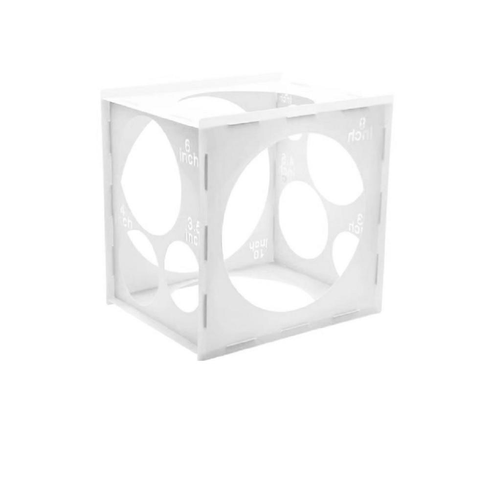 11 отверстий Sizer Box воздушный шар измерительный инструмент квадратный стабильный куб вечерние свадебный декор