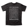 Joy Division Unknown Pleasures Мужская футболка Рок-н-ролл Классическая футболка Новая Черная Унисекс футболка