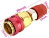 Brass Car Coupler Adapters For R134A Quick Coupler Fitting Quick Coupler Adapters Adapters Car High