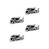 3D HiFi Stereo Speaker Badge Emblem Sticker Car Audio For Ford Focus YFiesta EcoSport Escort Ranger Fusion Mondeo Mustang