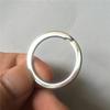 1Pc 32mm Metal Key Holder Split Rings Unisex Keyring Keychain Keyfob Accessories