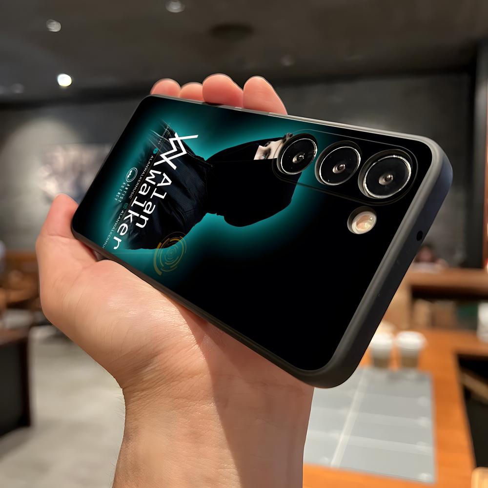 Мировой Хит DJ Алан Уокер Чехол для Телефона Для Samsung A56 A36 A26 A16 A15 A25 A35 A55 A14 A34 A24 A54 Черный Мягкий Чехол